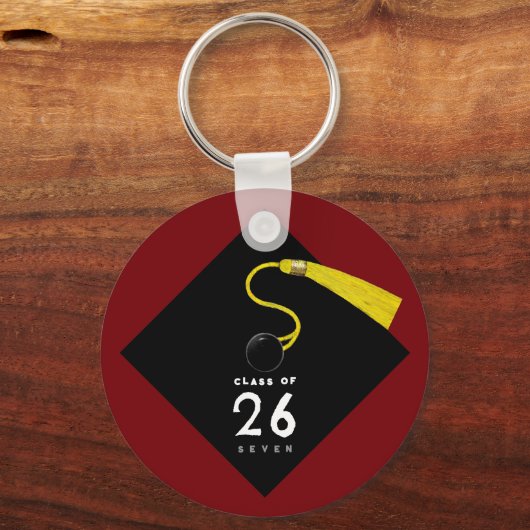 Afstuderen 2025 Keepsake Gift Sleutelhanger (Voorkant)