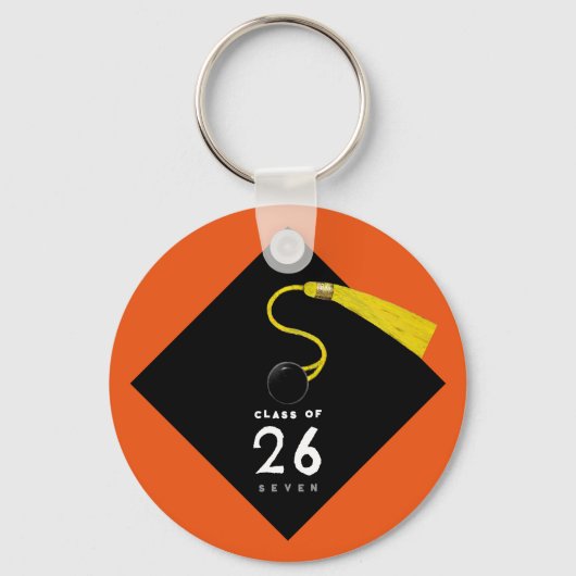 Afstuderen 2025 Keepsake Gift Sleutelhanger (Voorkant)