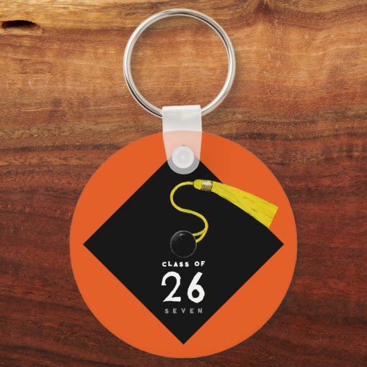 Afstuderen 2025 Keepsake Gift Sleutelhanger (Voorkant)