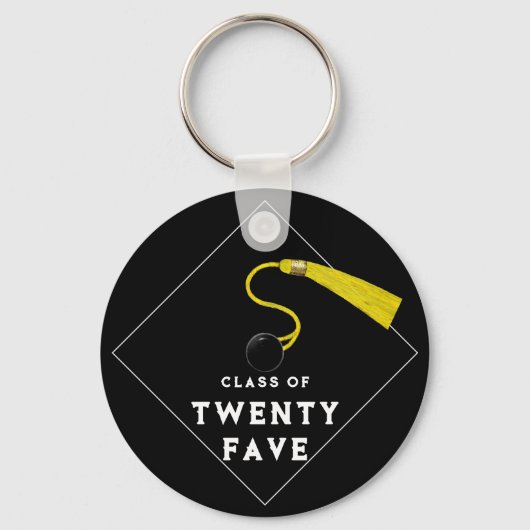 Afstuderen 2025 Keepsake Gift Sleutelhanger (Voorkant)