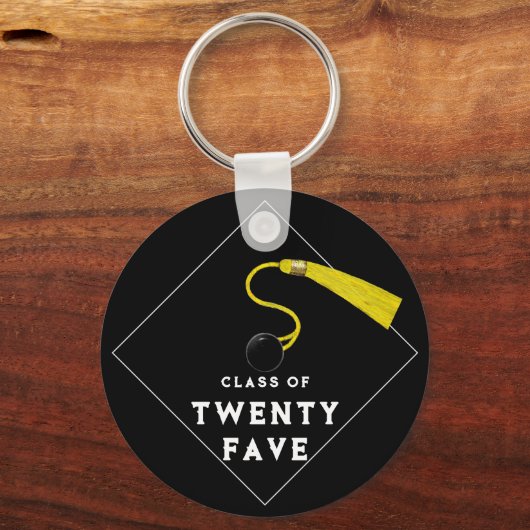 Afstuderen 2025 Keepsake Gift Sleutelhanger (Voorkant)