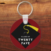 Afstuderen 2025 Keepsake Gift Sleutelhanger (Voorkant)