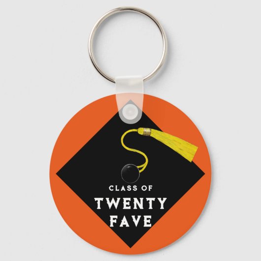 Afstuderen 2025 Keepsake Gift Sleutelhanger (Voorkant)
