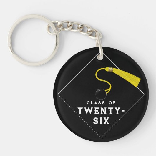 Afstuderen 2025 Keepsake Gift Sleutelhanger (Voorkant)