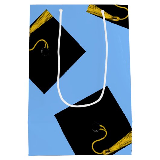 Afstuderen 2025 Medium Gift Bag Medium Cadeauzakje (Achterkant)