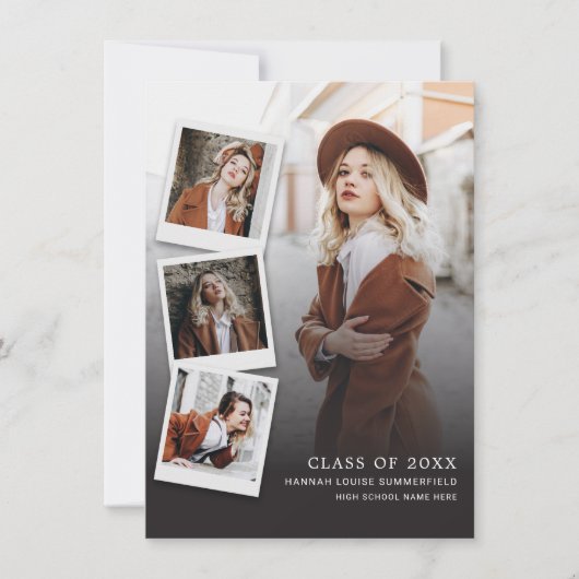 Afstuderen 2025 Multi Photo Afstudeerder aangekond (Voorkant)