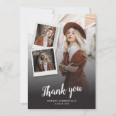 Afstuderen 2025 Multi Photo Script Afstudeerder Pa Bedankkaart (Voorkant)