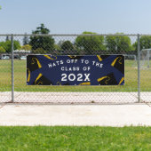 Afstuderen 2025 Navy Blauwe Banner (Insitu)
