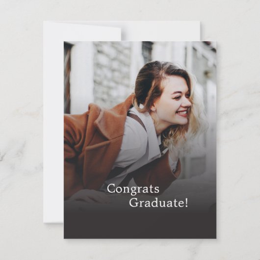 Afstuderen 2025 Open Huis Foto's Afstudeerder Part Kaart (Achterkant)