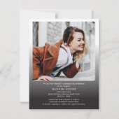 Afstuderen 2025 Open Huis Foto's Party Kaart (Achterkant)