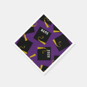 Afstuderen 2025 Paarse Servet (Hoek)