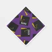 Afstuderen 2025 Paarse Servet (Hoek)