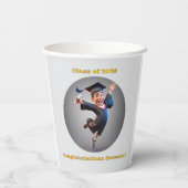 " AFSTUDEREN 2025 " PAPIEREN BEKERS (Achterkant)