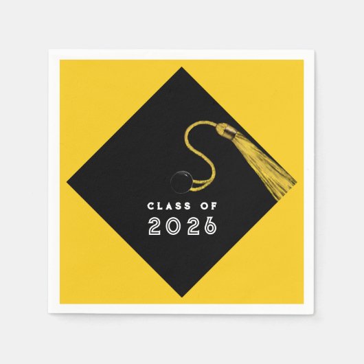 Afstuderen 2025 Partij Geel Servet (Voorkant)