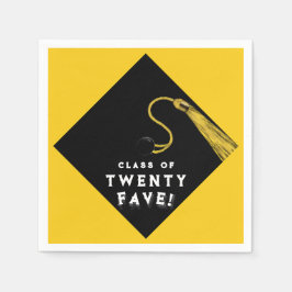 Afstuderen 2025 Partij Geel Servet