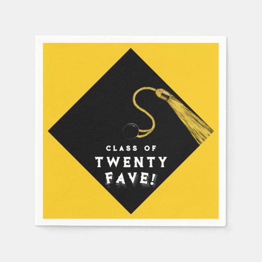Afstuderen 2025 Partij Geel Servet (Voorkant)