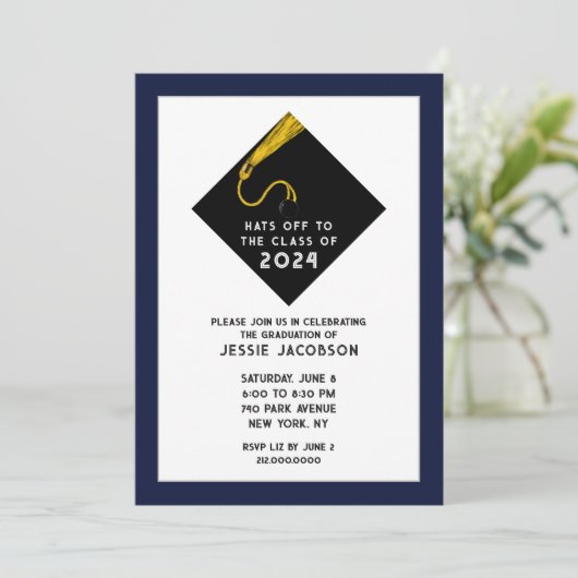 Afstuderen 2025 Partij Kaart (Staand voorkant)