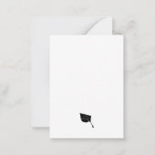 Afstuderen 2025 Partij Minimalistische Uitnodiging (Achterkant)