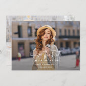 Afstuderen 2025 Partij Save the Date Aankondiging (Voorkant / Achterkant)