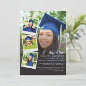 Afstuderen 2025 Party Foto's Open Huis Party Kaart (Staand voorkant)