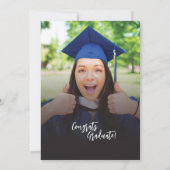 Afstuderen 2025 Party Foto's Open Huis Party Kaart (Achterkant)