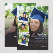 Afstuderen 2025 Party Foto's Open Huis Party Kaart (Voorkant / Achterkant)