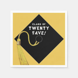 Afstuderen 2025 Party Lichtblauw Servet