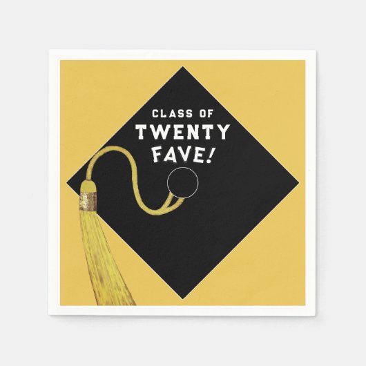 Afstuderen 2025 Party Lichtblauw Servet (Voorkant)