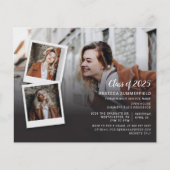 Afstuderen 2025 Party Open Huis Fotouitnodiging (Voorkant)