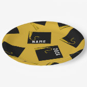 Afstuderen 2025 Party Paper Borden Papieren Bordje (Gekanteld)