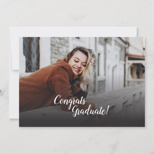 Afstuderen 2025 Party Photo Script Afstuderen Kaart (Achterkant)