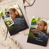 Afstuderen 2025 Photo Collage Afstudeerder Party Kaart