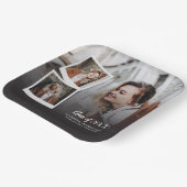 Afstuderen 2025 Photo Collage Afstudeerder Party Papieren Bordje (Gebogen)