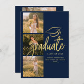 Afstuderen 2025 Photo Collage Script Aankondiging (Voorkant / Achterkant)