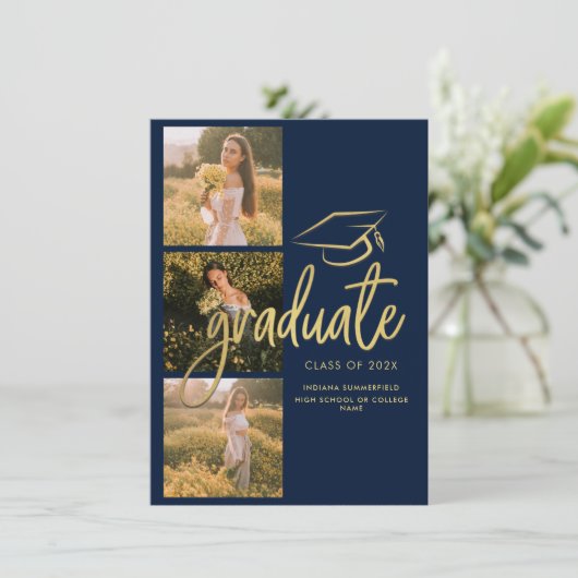 Afstuderen 2025 Photo Collage Script Aankondiging (Staand voorkant)