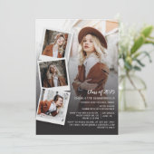 Afstuderen 2025 Photo Collage Script Afstudeerder Kaart (Staand voorkant)