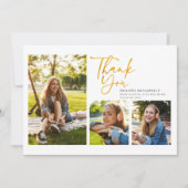 Afstuderen 2025 Photo Collage Script Afstuderen Bedankkaart (Voorkant)