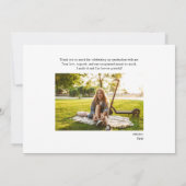 Afstuderen 2025 Photo Collage Script Afstuderen Bedankkaart (Achterkant)