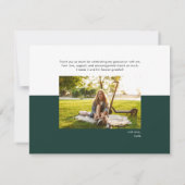 Afstuderen 2025 Photo Collage Script Afstuderen Bedankkaart (Achterkant)