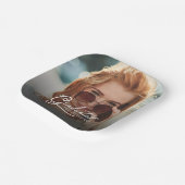 Afstuderen 2025 Photo Script Party Papieren Bordje (Gebogen)