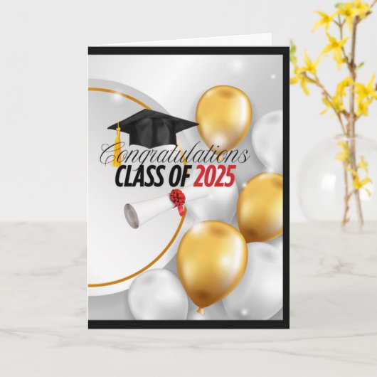 Afstuderen 2025 (Psalm 37:23) Kaart (Gele Bloem)