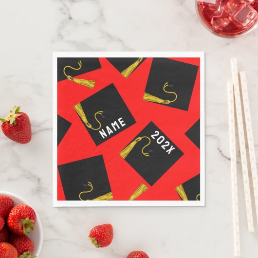 Afstuderen 2025 Rood Servet (Insitu)