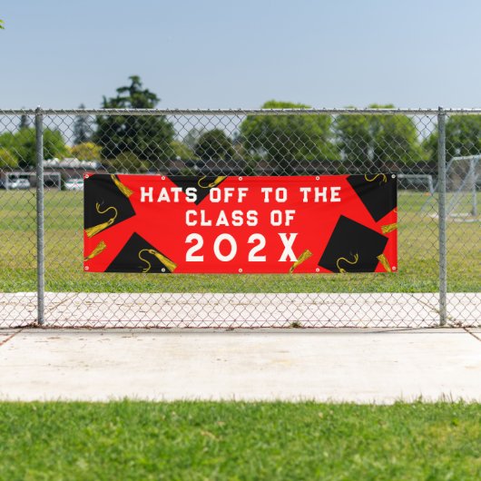 Afstuderen 2025 Rood Spandoek (Insitu)