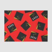 Afstuderen 2025 Rood Tissuepapier (Voorkant)