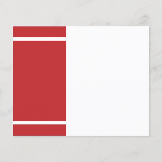 Afstuderen 2025 Rood Wit Afstudeerder Uitnodiging (Achterkant)