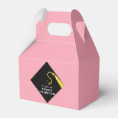 Afstuderen 2025 Roze Bedankdoosjes (Voorkant Zijde)