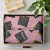 Afstuderen 2025 Roze Weefselpapier Tissuepapier (Geschenk)