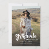 Afstuderen 2025 Schattige Foto Afstuderen Aankondiging (Voorkant)