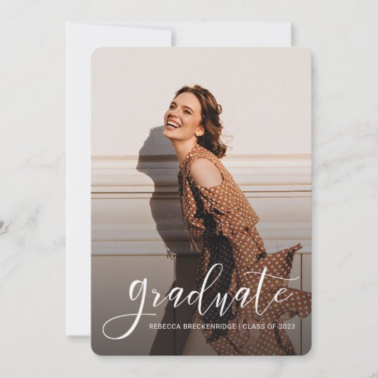 Afstuderen 2025 Script 5 Foto's Afstudeerder Aankondiging (Voorkant)