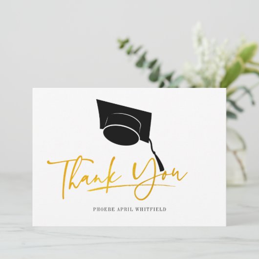 Afstuderen 2025 Script-Afstudeerder-bedankkaart Kaart (Staand voorkant)